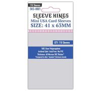 Sleeve Kings - Fundas para cartas Mini USA - 41 mm x 63 mm - Paquete de 110