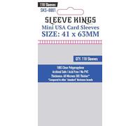 Sleeve Kings - Fundas para tarjetas Mini USA - 41 mm x 63 mm - Paquete de 110