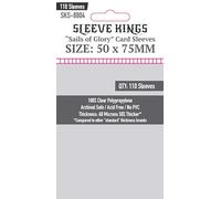 Sleeve Kings Fundas para tarjetas Sails of Glory (50 x 75 mm), paquete de 110, 60 micras