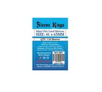 Sleeve Kings - Fundas para tarjetas Mini USA - 41 mm x 63 mm - Paquete de 110