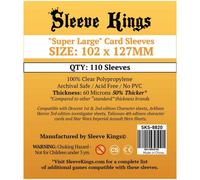 Sleeve Kings Mangas súper grandes (102 x 127 mm) -110 unidades, 60 micras