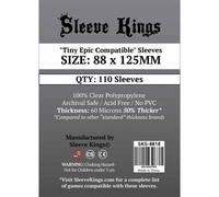 Sleeve Kings Funda para tarjetas, 88 mm x 125 mm, paquete de 110, clásico, plástico/vinilo/PVC/EVA