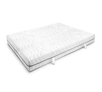 Sleezzz Colchón Smart Stiftung Warentest Note 1,9 (edición 02/2023), 90 x 200 cm, altura 18 cm, dureza H3, 7 zonas con espuma viscoelástica Air (160 x 200 cm)