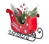 Sleigh Ornament - 3D Hollowed Pendant, Classic Christmas Sleigh Decorations, Frostschutz Windschutzscheibe For Indoor Festival Family Holiday Outdoor Home Party Gathering Men Women