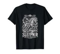 Sleipnir Ocho Piernas A Través De Mundos Viking Camiseta