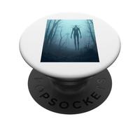 Slenderman sin rostro acecha bosques de Connecticut PopSockets PopGrip Adhesivo