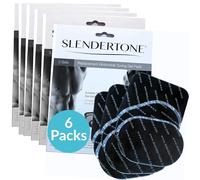Slendertone Ab - Almohadillas de gel para cinturón tonificante, paquete de 6 unidades