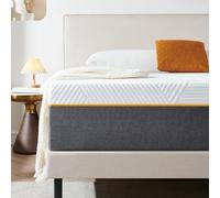 Sleremind Colchón de 140 x 190 x 22 cm, duradero y ultra transpirable, de espuma viscoelástica de memoria de forma, firmeza media, 7 zonas, soporte perfecto, reversible