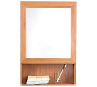 SLGGPJBU Armario de pared para baño, espejo de baño, armario de almacenamiento para el hogar, espejo de baño, armario de almacenamiento para inodoro, ahorro de espacio