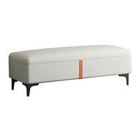 SLGGPJBU Banco otomano otomano con almacenamiento, decoración acolchada en tela técnica, reposapiés para sala de estar, entrada o dormitorio