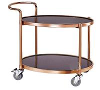 SLGGPJBU Carrito de bar con marco de metal con ruedas para cocina, comedor, hogar, bar, diseño moderno, carrito de servir para buffet