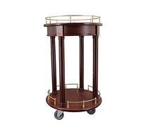 SLGGPJBU Carrito de servir, carrito de barra rodante, carrito de servir de metal con vidrio templado, barra de vidrio de 2 niveles y carrito de servir, carrito de bar para servir té con ruedas,