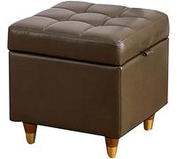 SLGGPJBU Reposapiés impermeable de piel sintética para el hogar, taburete bajo de esponja de alta elasticidad, relleno de sofá, mesa de café, taburete de decoración del hogar