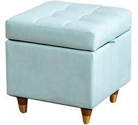 SLGGPJBU Reposapiés impermeable de piel sintética para el hogar, taburete bajo de esponja de alta elasticidad, relleno de sofá, mesa de café, taburete de decoración del hogar