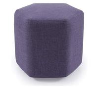 SLGGPJBU Reposapiés multifunción portátil para maquillaje, taburete de tocador, sofá, asiento de picnic, versátil, ahorra espacio, antideslizante, color morado Comfortab