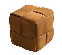 SLGGPJBU Reposapiés para reposar pies, reposapiés, taburetes pequeños, taburetes cuadrados pequeños, sofás individuales y bloques de asiento/paquete de 3