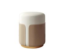 SLGGPJBU Reposapiés para reposar pies, taburete redondo, taburete de madera maciza, asiento para el hogar, probador, taburete de sofá, paquete de 3