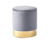 SLGGPJBU Reposapiés, reposapiés multifuncional, taburete cambiador de zapatos, sofá para sala de estar, almacenamiento, taburete circular