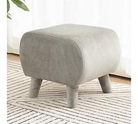 SLGGPJBU Taburete cambiador de zapatos de tela, taburete para sofá, mesa de café, taburete pequeño, taburete de prueba de zapatos, taburete bajo para el hogar, 40 x 33 x 33 cm