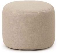 SLGGPJBU Taburete de pie para tocador, reposapiés, reposapiés, moderno, para el hogar, sala de estar, sofá, banco de zapatos, tela redonda, 37 x 24 cm