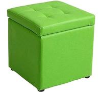 SLGGPJBU Taburete de pie, reposapiés, taburete de tocador, reposapiés, taburete de almacenamiento, multifuncional, de cuero, para sofá, funda para el hogar, porche, cambio, banco de zapatos,