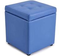 SLGGPJBU Taburete de pie reposapiés y pufs con almacenamiento, cajas cúbicas, taburetes de salón de poliuretano con antideslizante para sala de estar, dormitorio, reposapiés