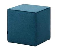 SLGGPJBU Taburete de pie taburete tapizado de tela para sofá, taburete cuadrado pequeño, reposapiés decorativo para el hogar, sala de estar, 9 colores