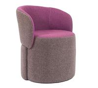 SLGGPJBU Taburete otomano tapizado con respaldo abatible, reposapiés, taburete de tela de lino, taburete para cambiar zapatos, mesa de café, sofá, taburete-b F