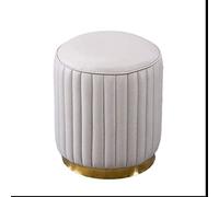 SLGGPJBU Taburete para sofá, muebles para el hogar, reposapiés tapizado, para sala de estar, cambiador, banco de zapatos, taburete de maquillaje, asiento multifunción de poliuretano