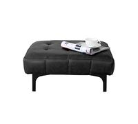 SLGGPJBU Taburete pequeño de cuero para zapatos, para entrada, pasillo, reposapiés, banco de cama, reposapiés, reposapiés, sillón reclinable