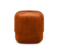 SLGGPJBU Taburete redondo otomano acolchado de terciopelo elegante para sala de estar, dormitorio, asiento adicional y bandeja suave para mesa de café