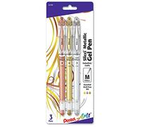 Slicci Metallic Gel Pen Set 3/Pkg-.8mm Gold/Silver/Bronze