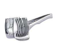 Slicer De Limón - Cortador De cítricos De Acero Inoxidable, Soporte De Cocina De La Guía De Rebanada De Frutas | Herramienta De Corte A Mano Del Cortador De Tomate, Asistente De Preparación De