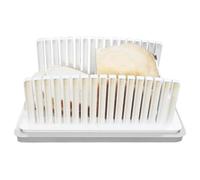 Slicer Tostada Ajustable - Panadería Plegable Olla Peretice | Ancho Ajustable Para Casera Plegable | Tabla De Cortar Sandwich | Tamaños De Pan De Parrilla Para Hornear En Casa Hecho