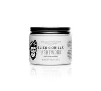 Slick Gorilla Lightwork Cera Mate para Hombre, Fijación Flexible, 70 g | Arcilla mate al agua con caolín, manteca de karité y aceite de oliva para textura y volumen en pelo fino, sin sensación grasa