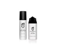 Slick Gorilla Pack Peinado Hombres - Crema para Rizos 100 ml & Spray de Sal Marina 200 ml, Definición Natural, Volumen Ligero y Acabado Mate