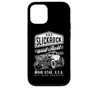 Slickrock and Roll Moab Utah Offroad Rock Crawler 4x4 Diseño Carcasa para iPhone 12/12 Pro