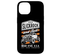 Slickrock and Roll Moab Utah Offroad Rock Crawler 4x4 Diseño Carcasa para iPhone 14