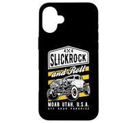 Slickrock and Roll Moab Utah Offroad Rock Crawler 4x4 Diseño Carcasa para iPhone 16 Plus