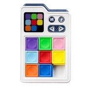 Slide Block Puzzle, Electronic Brain Game Toy, Thinking Training Block Set, 1000+ Logic Levels, Interactive Learning Design, Crafted from Abs Material, 5.71x3.74x0.98in