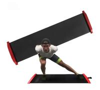 Slide Board - Tabla De Ejercicios para Entrenamiento Físico Y Terapia con Botines Y Bolsa De Transporte Incluida-2m x 0.5m