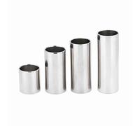 Slide de guitarra en acero inoxidable, tubo cilíndrico 4 piezas 7cm / 6cm / 5.1cm / 2.8cm - Accesorio duradero antióxido para control de tono, ideal para guitarra eléctrica