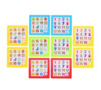 Slide Puzzle - Letters Brain Teaser Toy, Educational Counting Block Puzzle with Logic Training Design, Interactive Learning Game for Boys Girls Kids Home Travel Party Favors Camping School Birthday