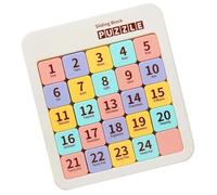 Slide Puzzle - Magnetic Number Brain Teaser Puzzles Games - Educational Blocks Toys | for Boys Girls Kids Home Travel Camping School Birthday Festival