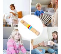 Slide Whistle - 6.69 Inch Kids Flute | Wood Music Toy - Frosted Textured Flute Offering Whistle Sound Variety Ideal For Early Music Education and A Thoughtful Gift For Young Musicians