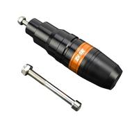 Slider Escape Moto Universal Para ZX9R 2000 2001 2002 2003 Accesorios CNC Para Motocicletas Protección Contra Caídas Deslizador De Escape Choques(B-Orange)