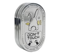 Slider Fidget Toy, Bunny Push Slide with Calming Clicking Sound, Anti-Stress Metal Fidget for Travel, Classroom, Office Focus, Portable for Adults Teens