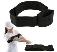 Slider Golf Trainingshilfe & Golf Swing Band,Ajustable Schwungtrainer für Arm,Elastisches Correktur-Armband für Indoor & Outdoor Training,Golfs Training Aid zur Schwungkorrektur und Stabilität