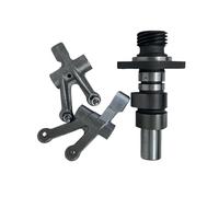 Slider horquilla Compatible con Suzuki GN250 GS250 1998-2006, piezas traseras del eje, kit de balancín de leva del eje del taqué del motor de motocicleta Protector antigolpes(One set)