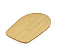 Slider Mat - Wooden Tray For Countertop Equipment | Natural Wood Material With Grip Stabilizing, Kitchen Helper Tool Supporting Food Preparation Pouring Snacks Storage Handling